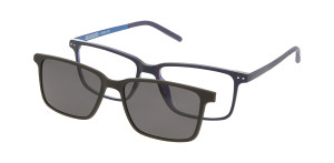 Oprawki Korekcyjne Unisex Solano Z Nakładką Z Filtrem Polaryzacyjnym Cl 90182 Niebieski Niebieskie