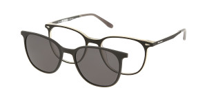 Oprawki Korekcyjne Damskie Solano Z Nakładką Z Filtrem Polaryzacyjnym Cl 90185 Biały Niebieskie