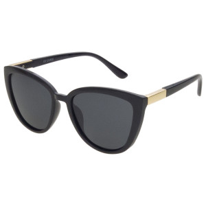 Joker Damskie Okulary Przeciwsłoneczne Z Filtrem Uv 400 Jr 4672 Czarny Czarne