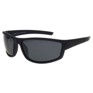 Polariss Okulary Przeciwsłoneczne Unisex Sportowe Z Filtrem Polaryzacyjnym - Pol 1122 Szary Czarne
