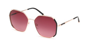 Okulary Przeciwsłoneczne Damskie Polaryzacyjne Solano Ss 10461 Burgundowy Burgundowe