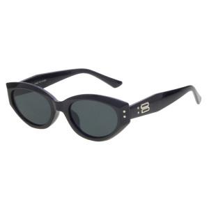Joker Jr 4657 Okulary Przeciwsłoneczne Damskie Czarny Czarne