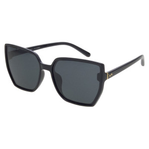 Joker Damskie Okulary Przeciwsłoneczne Z Filtrem Uv 400 Jr 4669 Czarny Czarne