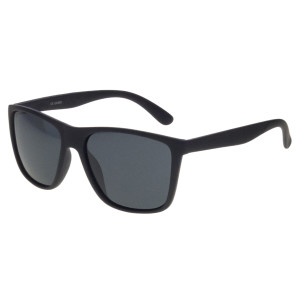 Joker   Okulary Przeciwsłoneczne Męskie Z Filtrem Uv 400 Jr 4683 Szary Czarne