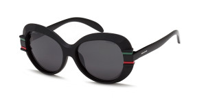 Okulary Przeciwsłoneczne Damskie Polaryzacyjne Solano Ss 20993 Czerwony Czarne