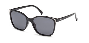 Okulary Przeciwsłoneczne Damskie Polaryzacyjne Solano Ss 21028 Czarny Czarne