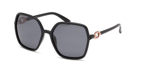 Okulary Przeciwsłoneczne Damskie Polaryzacyjne Solano Ss 21037 Czarny Czarne