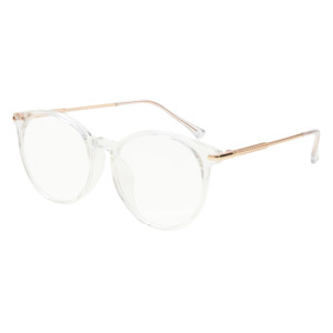 Polariss Okulary Damskie Z Filtrem Blue Light Do Komputera - Bpol 218 Transparentny Złote