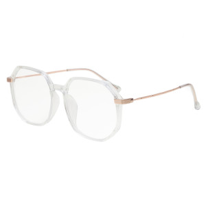 Polariss Okulary Damskie Z Filtrem Blue Light Do Komputera - Bpol 220 Transparentny Złote