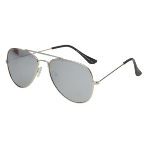 Polariss Dziecięce Okulary Przeciwsłoneczne Unisex Z Filtrem Polaryzacyjnym - Pb 57 Srebrny Srebrne
