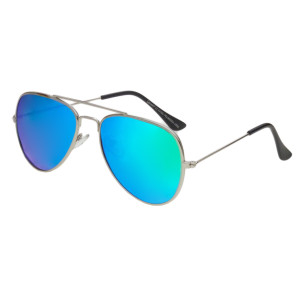 Polariss Dziecięce Okulary Przeciwsłoneczne Unisex Z Filtrem Polaryzacyjnym - Pb 57 Zielony Niebieskie