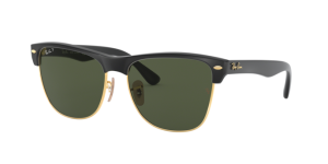 Ray-ban Okulary Przeciwsłoneczne Damskie Clubmaster Oversized Rb4175 877 R.57 Czarne