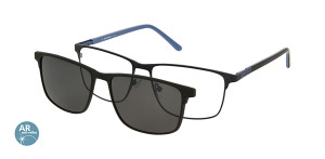 Oprawki Korekcyjne Męskie Solano Z Nakładką Z Filtrem Polaryzacyjnym Cl 10164 E Białe