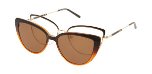 Oprawki Korekcyjne Damskie Solano Z Nakładką Z Filtrem Polaryzacyjnym Cl 10183 C Białe