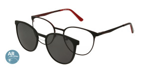 Oprawki Korekcyjne Unisex Solano Z Nakładką Z Filtrem Polaryzacyjnym Cl 10189 D Białe