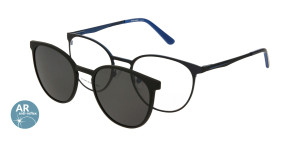 Oprawki Korekcyjne Unisex Solano Z Nakładką Z Filtrem Polaryzacyjnym Cl 10189 F Białe