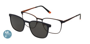 Oprawki Korekcyjne Unisex Solano Z Nakładką Z Filtrem Polaryzacyjnym Cl 10191 A Białe