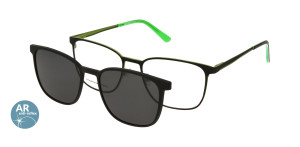 Oprawki Korekcyjne Unisex Solano Z Nakładką Z Filtrem Polaryzacyjnym Cl 10191 B Białe