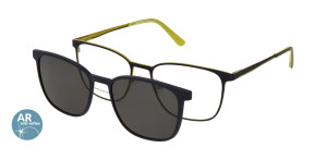 Oprawki Korekcyjne Unisex Solano Z Nakładką Z Filtrem Polaryzacyjnym Cl 10191 C Białe