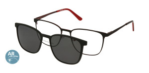 Oprawki Korekcyjne Unisex Solano Z Nakładką Z Filtrem Polaryzacyjnym Cl 10191 D Białe