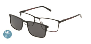 Oprawki Korekcyjne Męskie Solano Z Nakładką Z Filtrem Polaryzacyjnym Cl 10193 C Białe