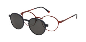 Oprawki Korekcyjne Unisex Solano Z Nakładką Z Filtrem Polaryzacyjnym Cl 10199 B Białe