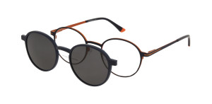 Oprawki Korekcyjne Unisex Solano Z Nakładką Z Filtrem Polaryzacyjnym Cl 10199 C Białe