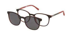 Oprawki Korekcyjne Unisex Solano Junior Z Nakładką Z Filtrem Polaryzacyjnym Cl 50033 C Białe