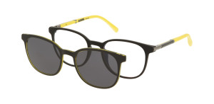 Oprawki Korekcyjne Unisex Solano Junior Z Nakładką Z Filtrem Polaryzacyjnym Cl 50033 E Białe