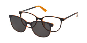 Oprawki Korekcyjne Unisex Solano Junior Z Nakładką Z Filtrem Polaryzacyjnym Cl 50034 D Białe