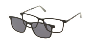 Oprawki Korekcyjne Unisex Solano Junior Z Nakładką Z Filtrem Polaryzacyjnym Cl 50036 A Białe