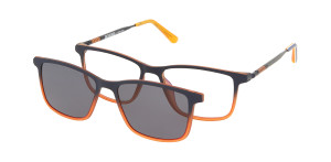 Oprawki Korekcyjne Unisex Solano Junior Z Nakładką Z Filtrem Polaryzacyjnym Cl 50036 C Białe