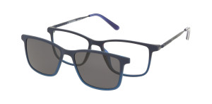 Oprawki Korekcyjne Unisex Solano Junior Z Nakładką Z Filtrem Polaryzacyjnym Cl 50036 D Białe