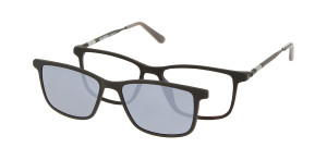 Oprawki Korekcyjne Unisex Solano Junior Z Nakładką Z Filtrem Polaryzacyjnym Cl 50036 E Białe