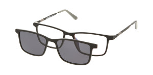 Oprawki Korekcyjne Unisex Solano Junior Z Nakładką Z Filtrem Polaryzacyjnym Cl 50038 A Białe