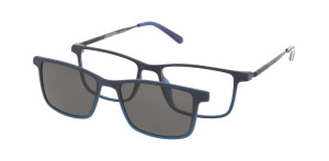 Oprawki Korekcyjne Unisex Solano Junior Z Nakładką Z Filtrem Polaryzacyjnym Cl 50038 D Białe