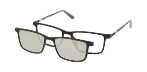 Oprawki Korekcyjne Unisex Solano Junior Z Nakładką Z Filtrem Polaryzacyjnym Cl 50038 E Białe