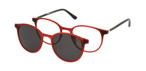 Oprawki Korekcyjne Unisex Solano Junior Z Nakładką Z Filtrem Polaryzacyjnym Cl 50040 E Białe
