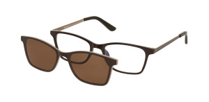 Oprawki Korekcyjne Unisex Solano Junior Z Nakładką Z Filtrem Polaryzacyjnym Cl 50044 A Białe