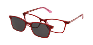 Oprawki Korekcyjne Unisex Solano Junior Z Nakładką Z Filtrem Polaryzacyjnym Cl 50044 D Białe