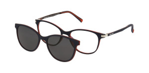 Oprawki Korekcyjne Unisex Solano Junior Z Nakładką Z Filtrem Polaryzacyjnym Cl 50045 C Białe