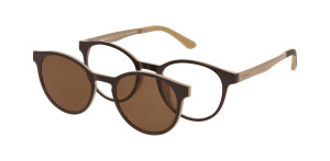 Oprawki Korekcyjne Unisex Solano Junior Z Nakładką Z Filtrem Polaryzacyjnym Cl 50048 C Białe