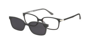 Oprawki Korekcyjne Unisex Solano Junior Z Nakładką Z Filtrem Polaryzacyjnym Cl 90063 E Białe