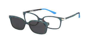 Oprawki Korekcyjne Unisex Solano Junior Z Nakładką Z Filtrem Polaryzacyjnym Cl 90063 G Białe