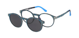 Oprawki Korekcyjne Unisex Solano Z Nakładką Z Filtrem Polaryzacyjnym Cl 90066 F Białe