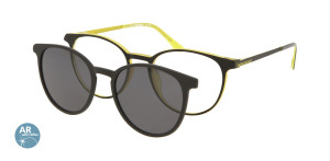 Oprawki Korekcyjne Unisex Solano Z Nakładką Z Filtrem Polaryzacyjnym Cl 90177 F Białe