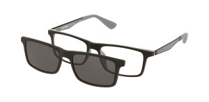 Oprawki Korekcyjne Unisex Solano Junior Z Nakładką Z Filtrem Polaryzacyjnym Cl 90200 E Białe