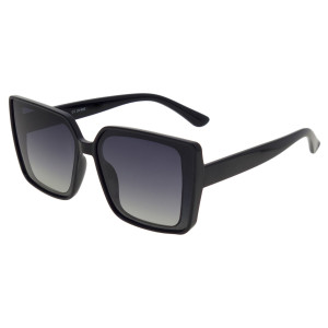 Joker Okulary Przeciwsłoneczne Damskie Z Filtrem Uv 400 Jr 4700 Cz Czarne