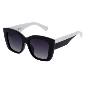Joker Okulary Przeciwsłoneczne Damskie Z Filtrem Uv 400 Jr 4702 Cz Czarne