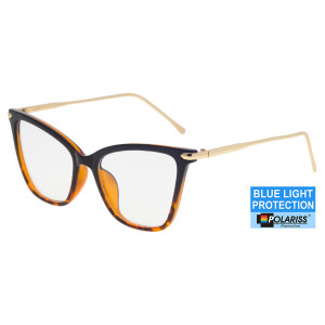 Polariss Okulary Damskie Z Filtrem Blue Light Do Komputera - Bpol 230 Zx Fioletowe
